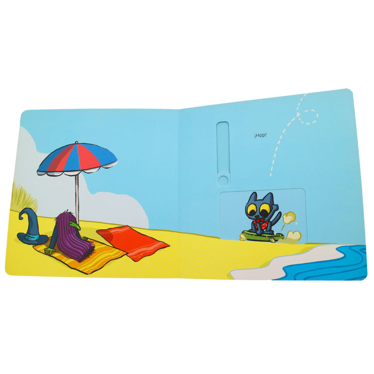 Imagen de Minino y las olas