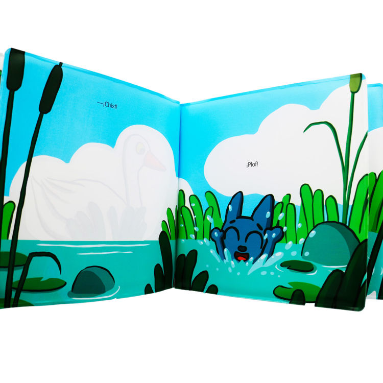 Imagen de Minino y el chapuzón. Libro de baño