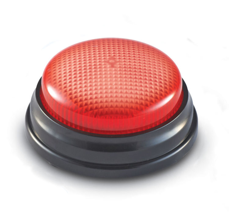 Imagen de Buzzer con luces y sonidos x1 rojo