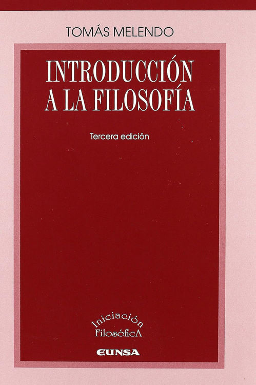 Imagen de Introducción a la filosofía