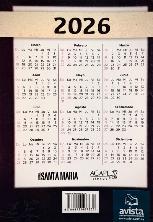 Imagen de Agenda 2026. Cada día con Jesús