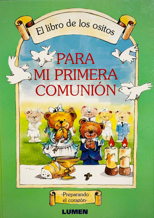 Imagen de El libro de los ositos. Para mi primera comunión