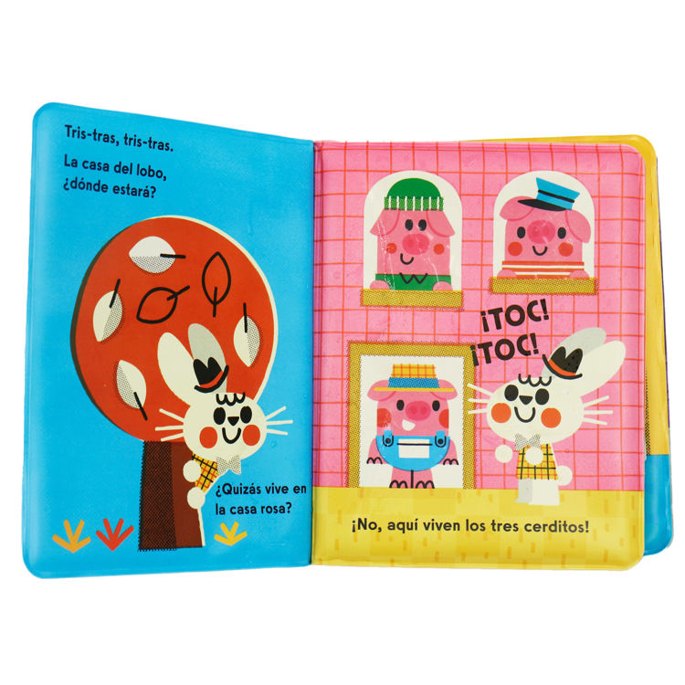 Imagen de ¡Que viene el lobo! Libro de baño