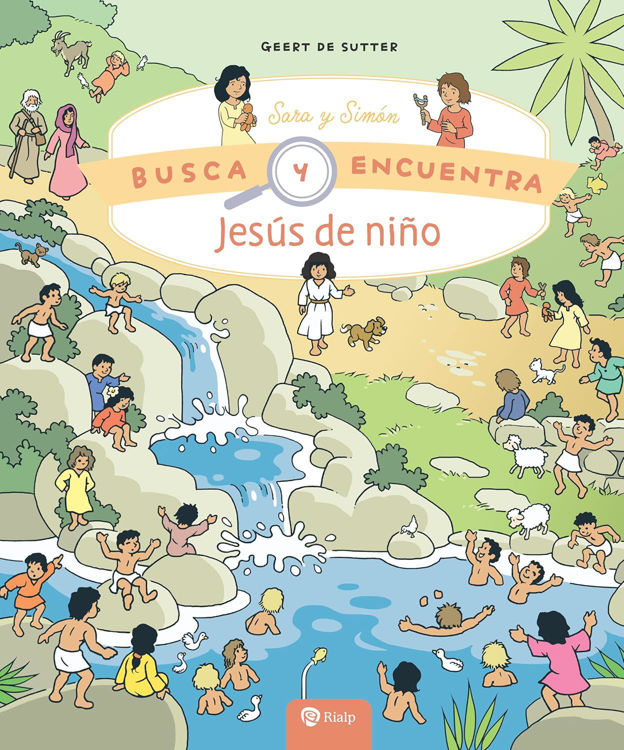 Imagen de Jesús de niño. Busca y encuentra