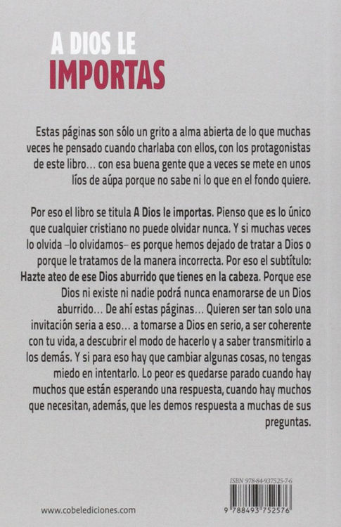 Imagen de A Dios le importas