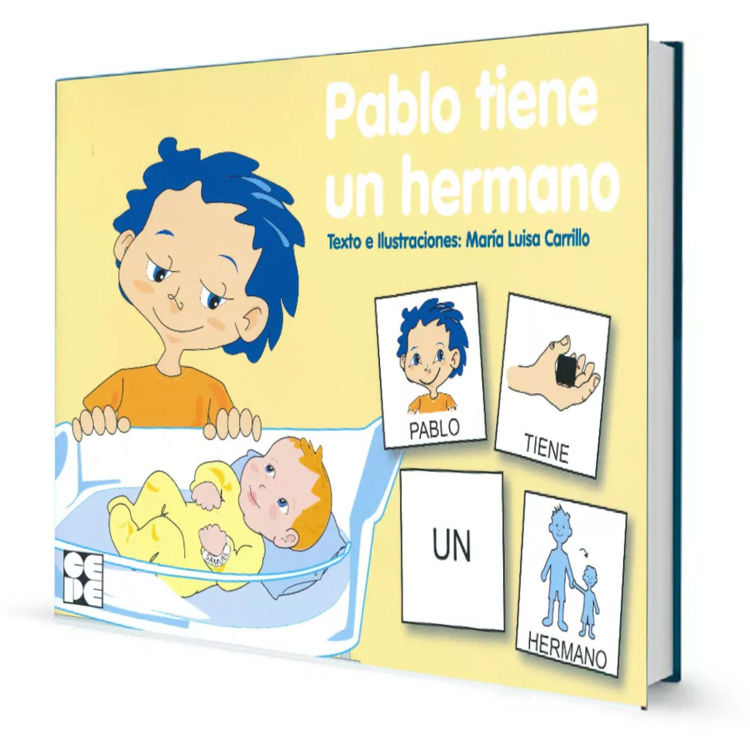 Imagen de Pictogramas: Pablo tiene un hermano