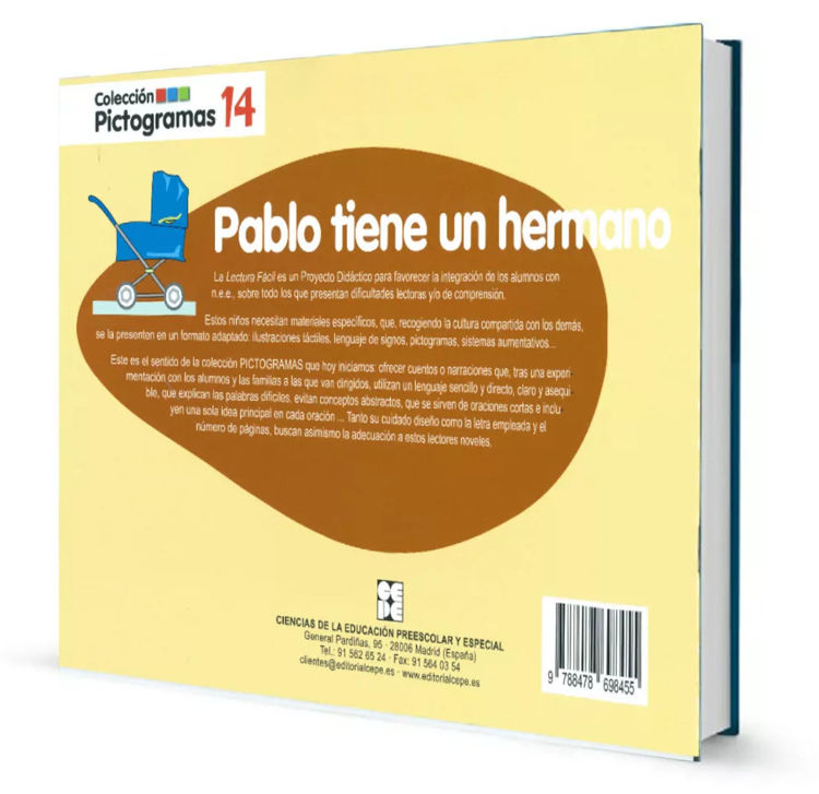 Imagen de Pictogramas: Pablo tiene un hermano