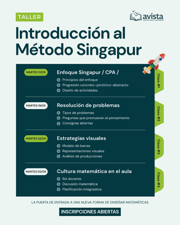 Imagen de Taller introductorio al Metodo Singapur