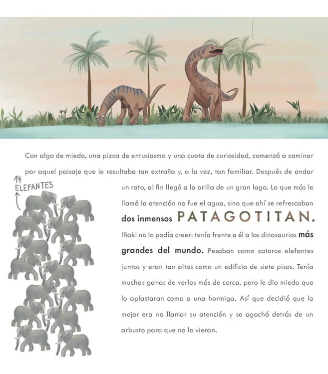 Imagen de Una goleada jurásica. Un cuento sobre dinosaurios argentinos