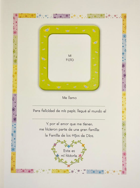 Imagen de El libro de mi Bautismo