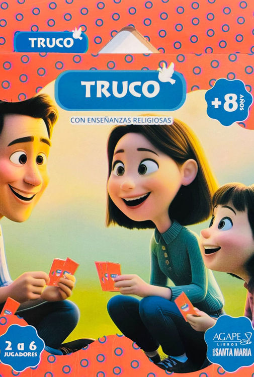 Imagen de Truco, con enseñanzas religiosas. Juego de cartas