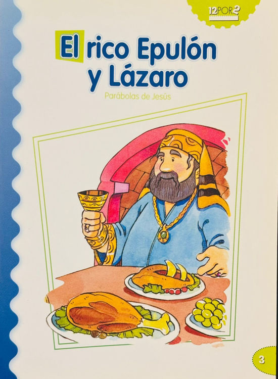 Imagen de El rico Epulón y Lázaro 3. Parábolas de Jesús