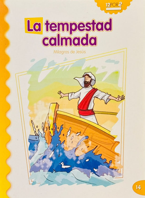 Imagen de La tempestad calmada 14. Milagros de Jesús