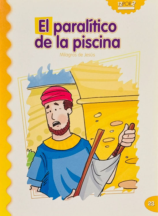Imagen de El paralítico de la piscina 23. Milagros de Jesús