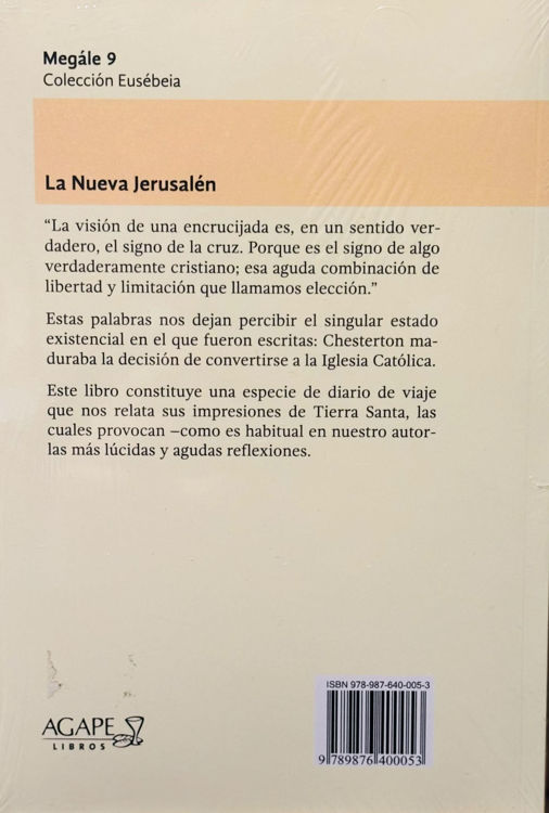 Imagen de La nueva Jerusalén - Chesterton, G. K.