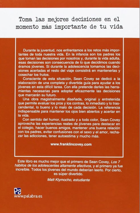 Imagen de Las 6 decisiones más importantes de tu vida. Guía para jóvenes