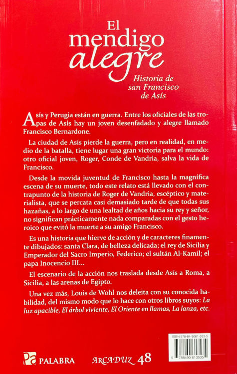 Imagen de El mendigo alegre. Historia de san Francisco de Asís