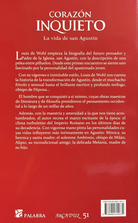 Imagen de Corazón inquieto. La vida de san Agustín