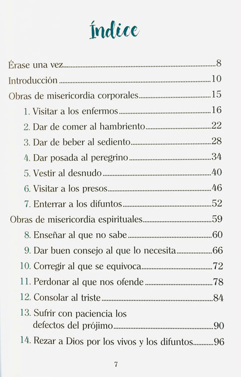 Imagen de Las obras de misericordia