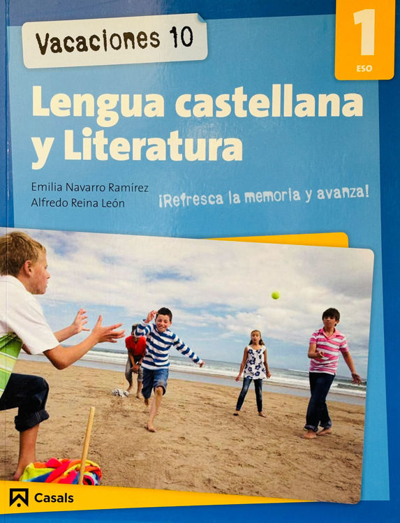 Imagen de Vacaciones 10. Lengua castellana y literatura 1 ESO