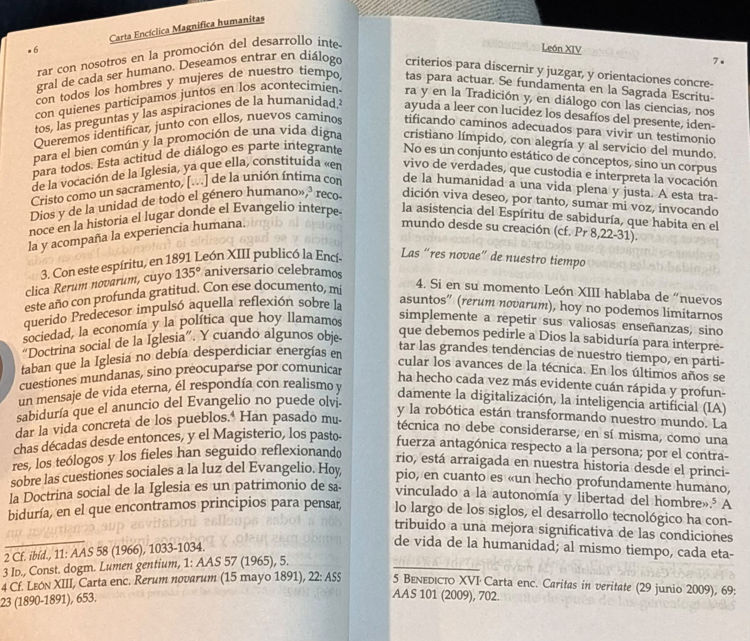 Imagen de Magnifica humanitas - León XIV. Carta encíclica. DISPONIBLE A PARTIR DEL 28/7