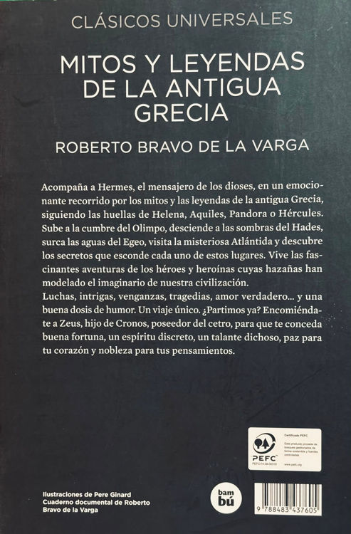 Imagen de Mitos y leyendas de la antigua Grecia. Clásicos Universales