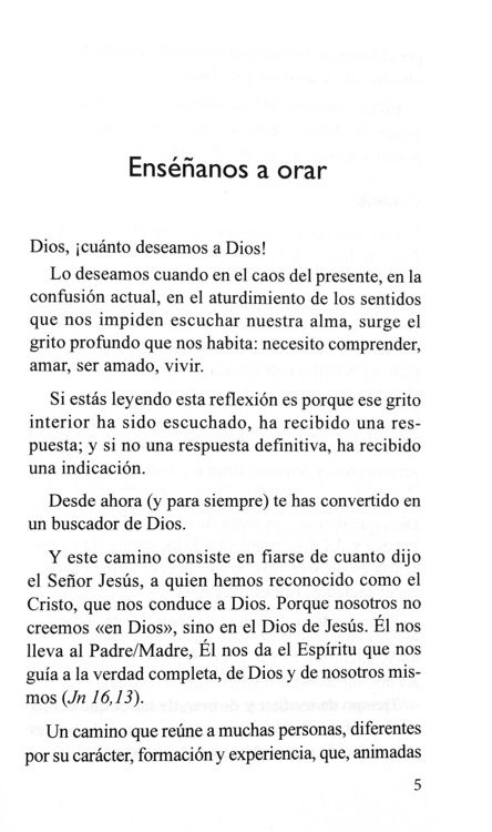 Imagen de El Dios de Jesús. Rezar el Padrenuestro