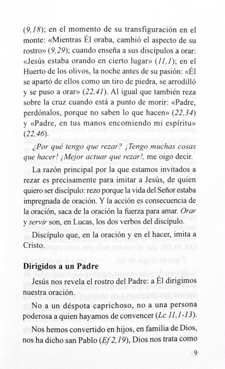 Imagen de El Dios de Jesús. Rezar el Padrenuestro