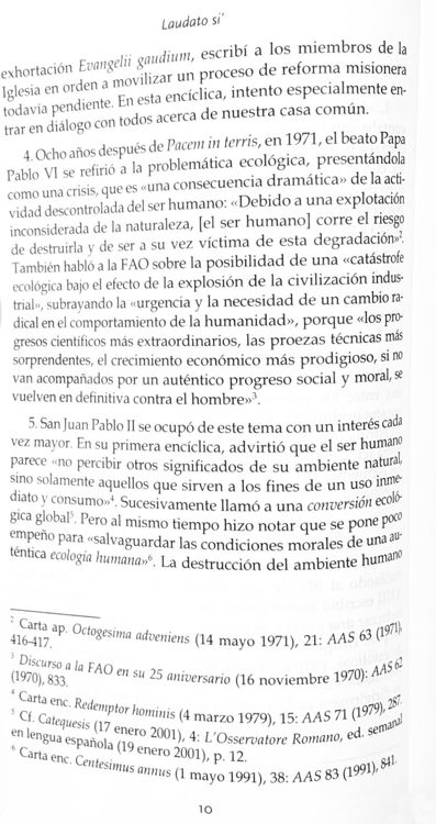 Imagen de Laudato si. Carta encíclica