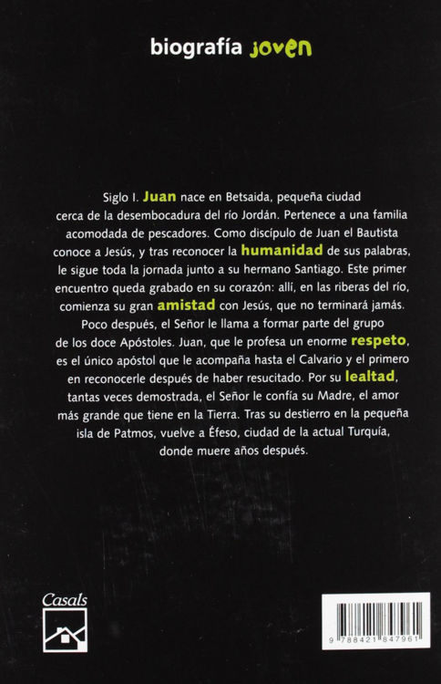 Imagen de San Juan de Betsaida: El hijo del trueno. Biografía Jóven