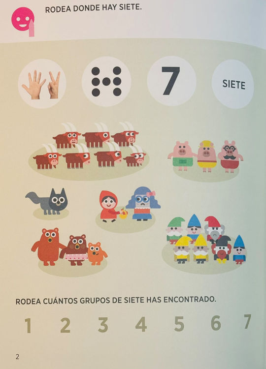 Imagen de Sentido numérico 3. Capicúa 5 años