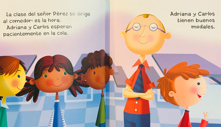 Imagen de Buenos modales con los libros prestados