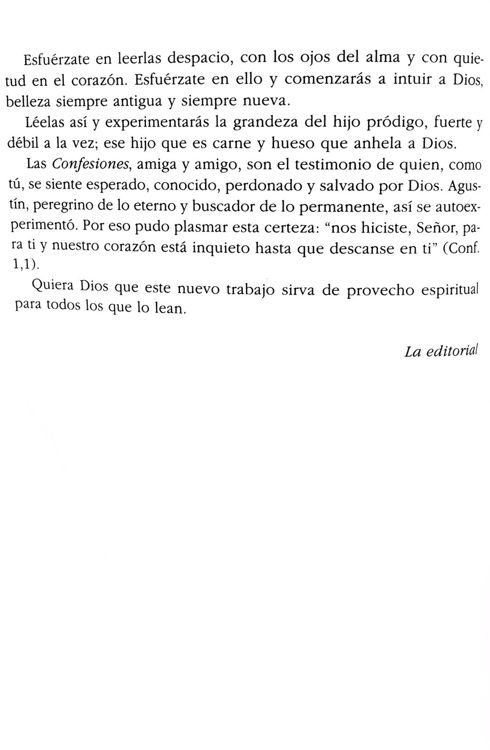 Imagen de Confesiones. Agustín de Hipona