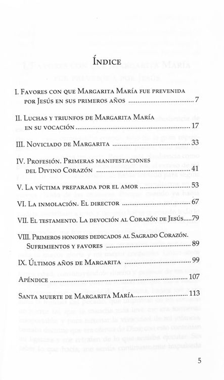 Imagen de Margarita María Alacoque. Autobiografía
