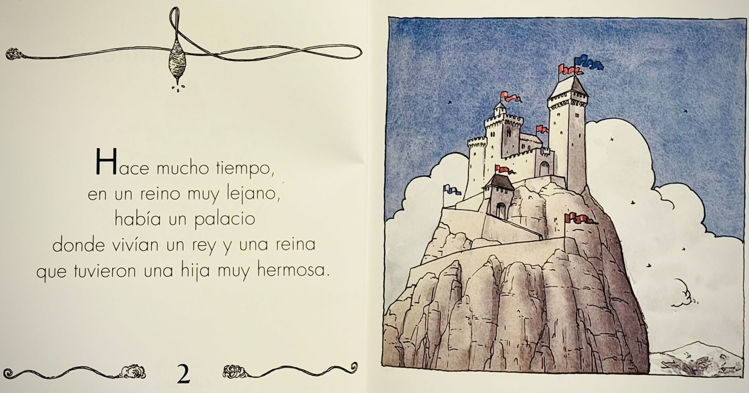 Imagen de La bella durmiente - Caballo alado clásico. Serie al trote 1