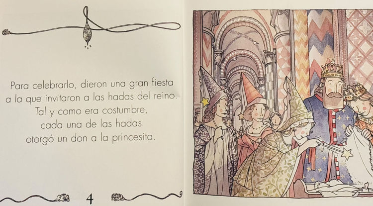Imagen de La bella durmiente - Caballo alado clásico. Serie al trote 1