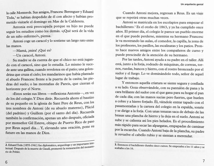 Imagen de Antoni Gaudí: Un arquitecto genial. Biografía joven