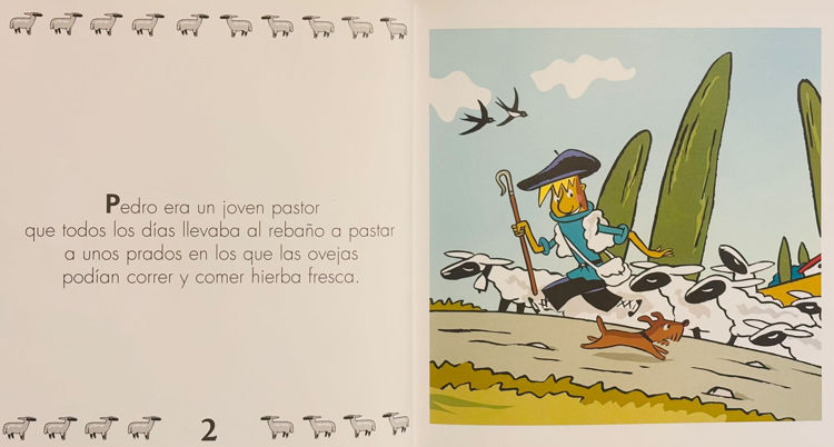 Imagen de El pastor mentiroso - Caballo alado clásico. Serie al galope 8