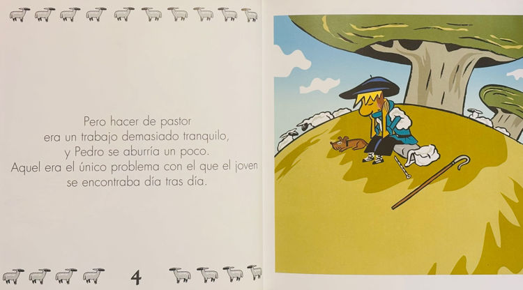 Imagen de El pastor mentiroso - Caballo alado clásico. Serie al galope 8