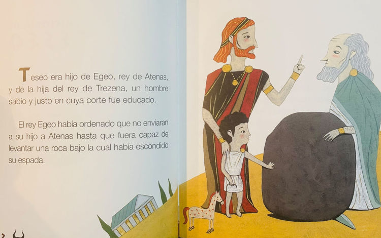 Imagen de La historia de Tesseo. Caballo mitológico