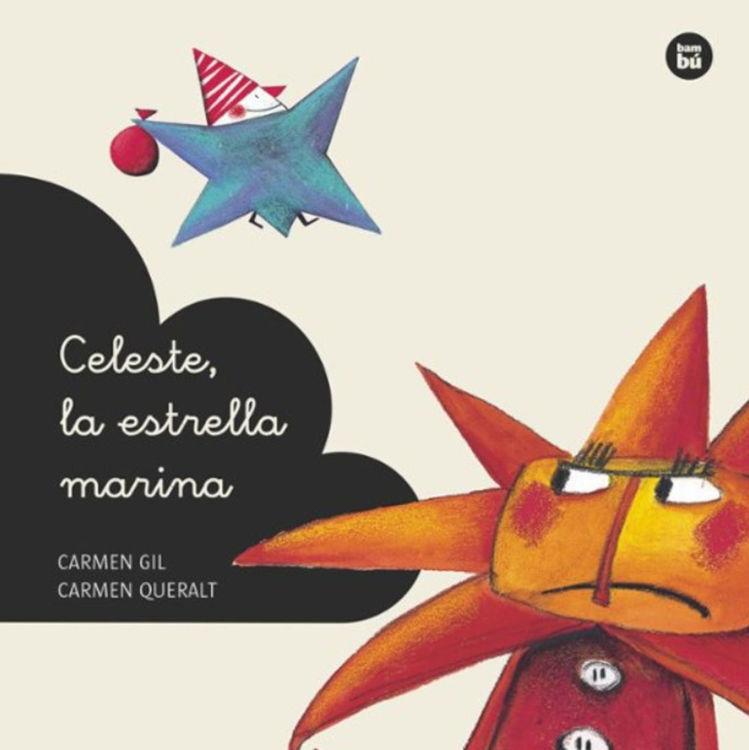 Imagen de Celeste, la estrella marina. Salto de letra