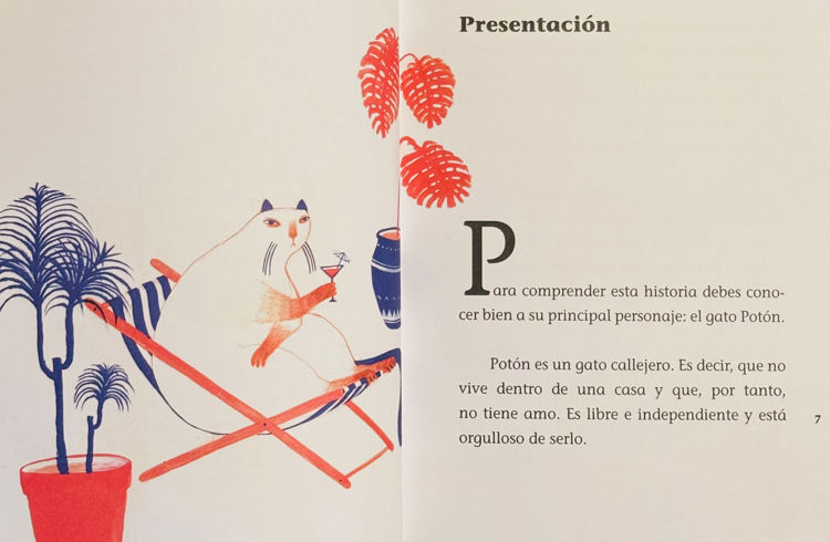 Imagen de Potón el gato no quiere pato. Primeros lectores
