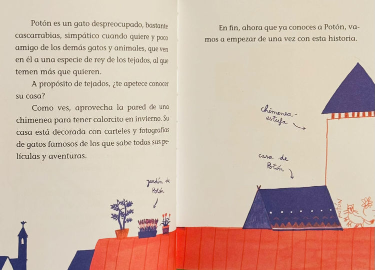 Imagen de Potón el gato no quiere pato. Primeros lectores