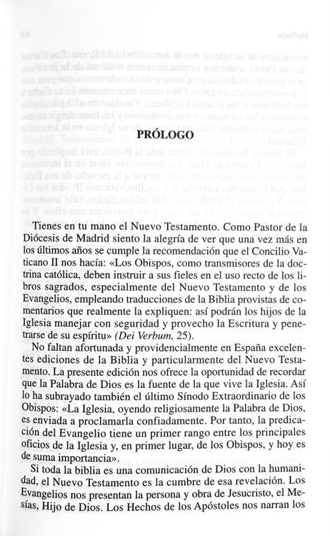 Imagen de Nuevo testamento. Sagradas escrituras