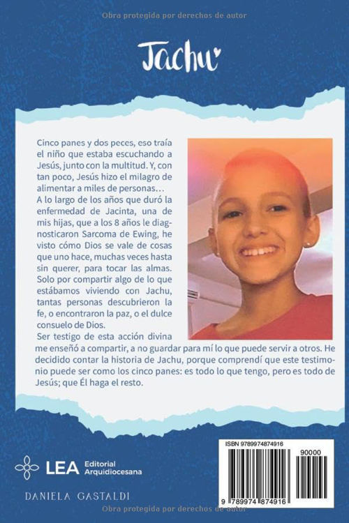 Imagen de Jachu, con los ojos en el cielo
