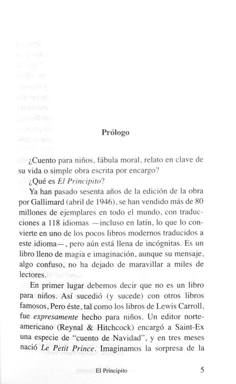 Imagen de El Principito - Antoine de Saint-Exupéry